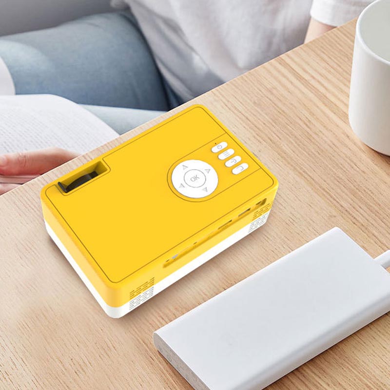 Portable Mini Projector – 800×480 Resolution