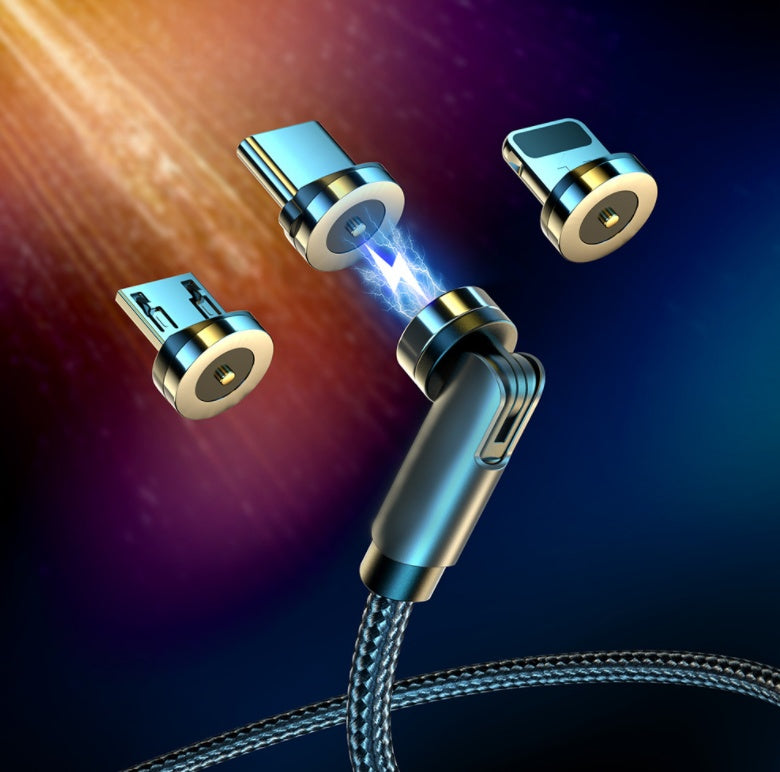 Essager Rotate USB Type C Charging Cable Fast Charging Magnet Charger