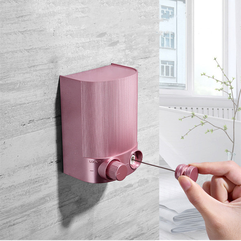 Retractable Clothesline – Wall Mounted Indoor & Outdoor Laundry Line