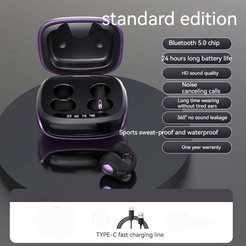 Wireless Bluetooth Headset Sleep Noise