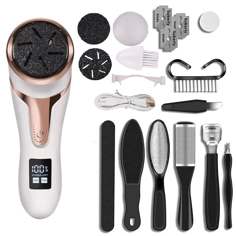 LCD Display Electric Vacuum Cleaner Foot Scrubber Gadgets