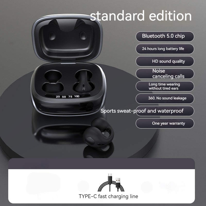 Wireless Bluetooth Headset Sleep Noise